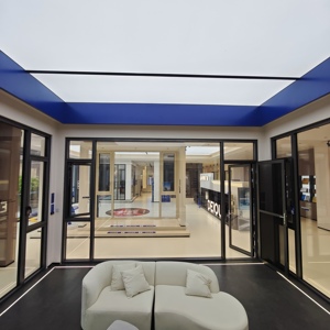 Deioux Hot Sale Black Aluminum <b>Swing</b> Opening Casement Window with Wind Resistant Heavy Duty <b>Frame</b> for Commercial Building - Product Image 4