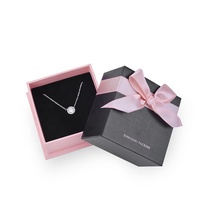 Échantillon gratuit de boîte à bijoux en carton avec logo personnalisé imprimé