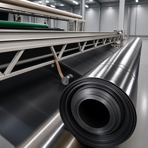 Lámina de HDPE DPM al por Mayor, 300-500 Micras, Superficie Lisa, Barrera Impermeable, Membrana Antihumedad para Suelos de Sótanos y Cimentaciones - Product Image 4