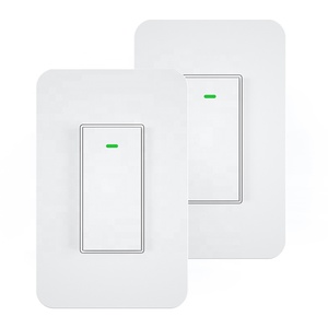 Mỹ phong cách thông minh tường ánh sáng wifi thông minh chuyển đổi ánh sáng thông minh Wifi chuyển đổi Alexa không dây điều khiển bằng giọng nói Wifi thông minh trong tường chuyển đổi ánh sáng - Product Image 2