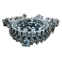 Machine d'injection directe automatique intelligente Manyu à 30 stations pour TPU/PU avec moteur à engrenages pour la fabrication de chaussures/bottes de sécurité