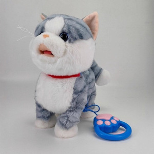Juguete de Peluche Eléctrico Interactivo para Niños: Cachorro y Gatito que Lame, Camina y Canta para Aprender a Hablar (para Perros y Gatos) - Product Image 4