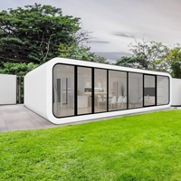 Capsule spatiale, maisonnette Apple, cabane préfabriquée de luxe, hôtel de glamping, cabane isolée, étanche, maisonnette mobile, fabricant