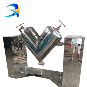 Agitateur en forme de V à agitation forcée avec pompe à vide 1,65 kW automatique en acier inoxydable SUS316 - Product Image 2