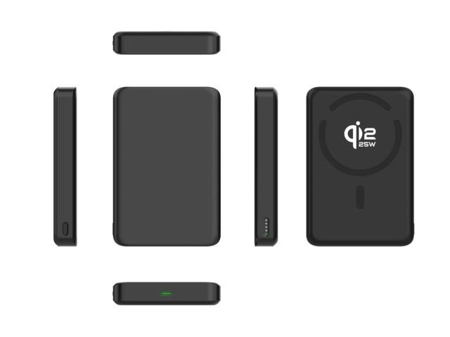 22.5W 5000mah 10000Mah Power Banks Ultra Slim Wireless Magnetic Semi Solid State Battery Power Bank for Mobile Phone