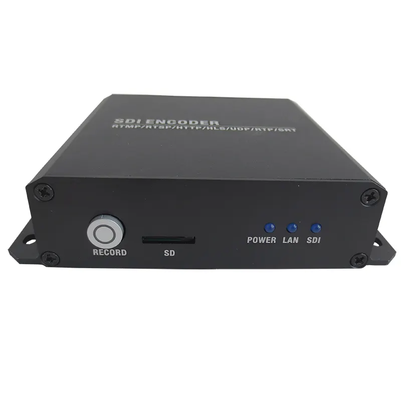 Mpeg4 SDI HD Live to Ip Rtmp Streaming Video Recording Encoder H