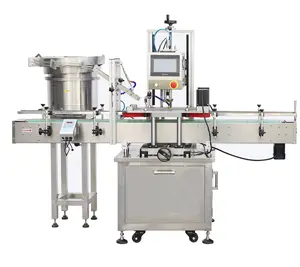 Fully automatic cap sealing machine bottle jar capping machine packaging machinery