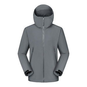 Chaqueta con capucha a prueba de viento para exteriores, unisex, de manga larga, con estampado artesanal en la cintura, para acampar, hacer senderismo y ropa de trabajo - Product Image 3