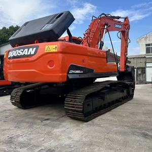 รถขุดดิน Doosan DX260LCA มือสอง สีส้ม แบบตีนตะขาบ เครื่องจักรก่อสร้าง - Product Image 2