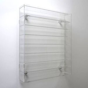 Lucite Da Collezione di Visualizzazione <span class=keywords><strong>Scaffali</strong></span> Giocattolo Auto A Parete Perspex Scaffalature Display Trasparente Modello di Auto Da Parete Acrilico di Caso di Esposizione - Product Image 1
