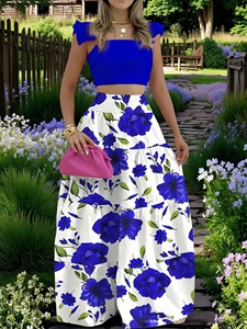 Conjunto de Moda Femenina Verano 2026, Falda Midi Estilo Hip Hop, Cintura Media, Sexy, con Tirantes, Tejido Sólido, Estilo Europeo Americano - Product Image 4