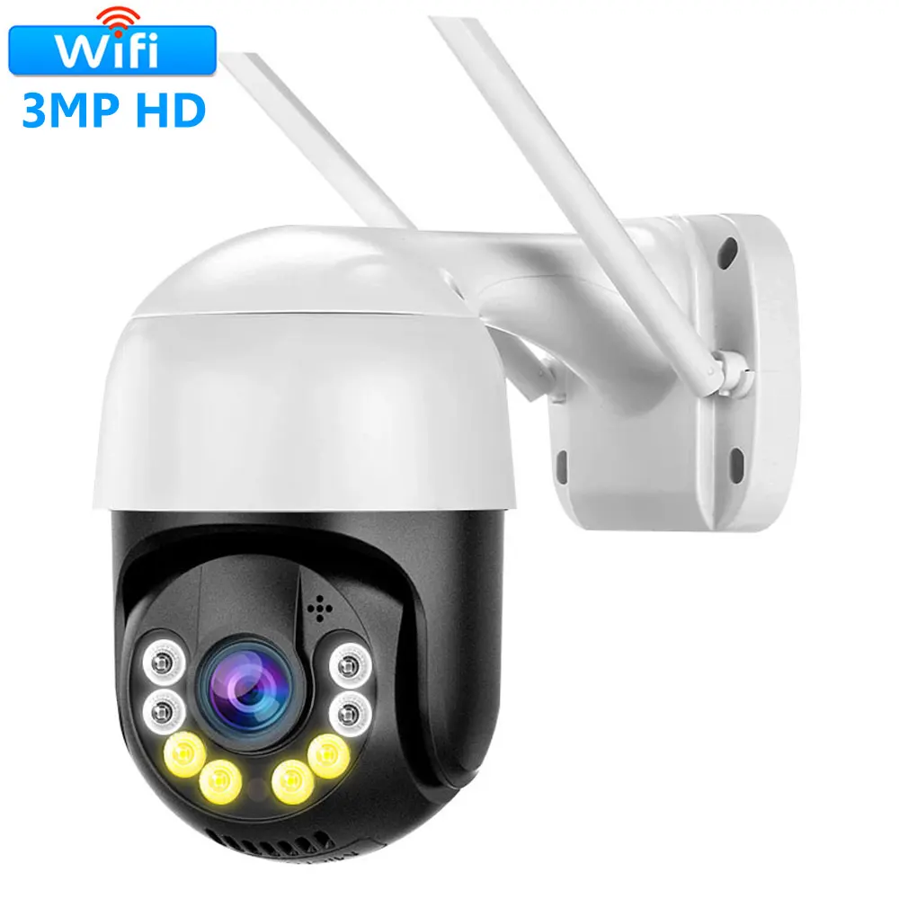 OEM H.265 Icsee Outdoor IP66 Ptz Surveillance 3MP Wireless P2p Dome Cctv Camera XM Ip Wifi Hd Security Camera