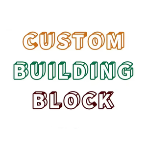 Mainan Kreatif Pabrik CAYI, Bata Moc Kustom, Aksesoris Mainan DIY Kompatibel, Set Blok Bangunan, Dapat Dikustomisasi - Product Image 1