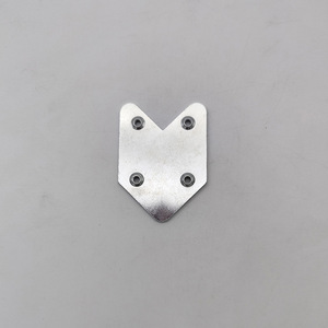 Aluminum Frame <b>Corner</b> <b>Brackets</b> 49x40mm Durable Hardware Connectors For Cabinet Door Window <b>Mirror</b> Support - Product Image 3