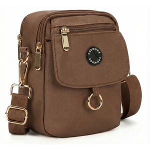 Borsa a Tracolla per Passeggiata con Cani in Nylon con Tasca per Snack e Accessori per Addestramento - Product Image 1