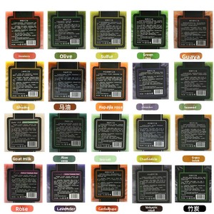 Jabón <span class=keywords><strong>de</strong></span> Baño Rejuvenecedor a Base <span class=keywords><strong>de</strong></span> Hierbas Hecho a Mano con Aroma a Rosas <span class=keywords><strong>de</strong></span> Flower Field Cottage para Mujeres, Todo Tipo <span class=keywords><strong>de</strong></span> Piel - Limpiador Facial, Desmaquillante Corporal - Product Image 5