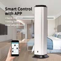 Diffuseur de parfum commercial en gros 2000m³ avec contrôle intelligent par application, diffuseur d'arômes d'huiles essentielles sans eau pour hall d'hôtel