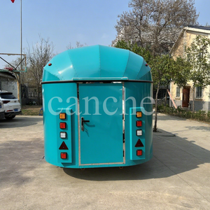 Camión de comida móvil Concesión Carrito de comida callejera Carritos de café Cocina móvil Remolque de caballos Camión de helados Bar móvil Remolque de comida - Product Image 6