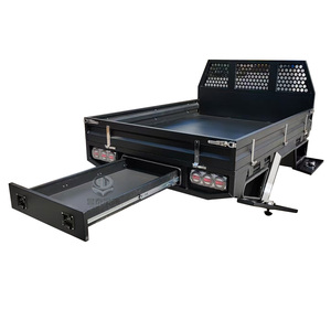 4x4 phụ kiện chất lượng cao nhôm giường trượt khay Pick up xe tải nhôm 4WD UTE khay trở lại tán cắm trại - Product Image 6
