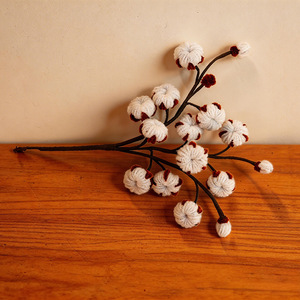 Bolsa de Material de Ramas de Poliéster con Varillas Retorcidas para Manualidades DIY, Simulación de Ramos de Flores de Peluche y Plantas, Decoración del Hogar para <span class=keywords><strong>BROS</strong></span> - Product Image 2