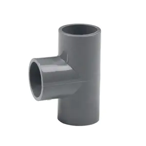PVC水道管プラスチック排水管への3つの等しい直径のパイプ継手継手