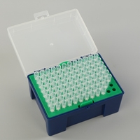 GlobalRoll NLD017 10 200 1ml Bleu/Naturel Embout de micropipette universel conducteur jetable en plastique certifié CE