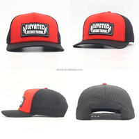 Gorra de Béisbol OEM de 5 Paneles con Parche de Goma PVC Cortado a Láser para Hombres y Mujeres para Deportes al Aire Libre Gorra de Golf Personalizada de Alta Calidad.