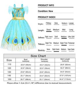 Costume <span class=keywords><strong>de</strong></span> princesse pour filles robe <span class=keywords><strong>de</strong></span> fête Cosplay Halloween vêtements en maille <span class=keywords><strong>de</strong></span> Noël - Product Image 5