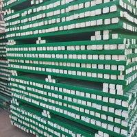Poteau de clôture de jardin en WPC haute résistance, anti-corrosion, imperméable, résistant aux UV, durable, colonne composite de 6 pieds