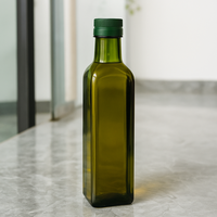 Bouteille carrée en PET de qualité alimentaire 500ml 750ml 1000ml pour huile, vinaigre, sauces – Récipient de stockage et emballage pour cuisine