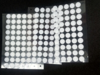 Électronique d'échappement étanche IP67 IP68 Autocollants E-PTFE adhésifs à membrane pour évents acoustiques étanches protecteurs