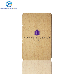 บัตรกุญแจโรงแรมไม้เชอร์รี่ RFID NFC - Product Image 3