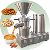Machine de production de pâtes à tartiner, moulin colloïdal commercial pour beurre de cacahuète, amandes et noix de cajou