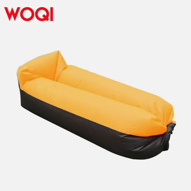 WOQI 성인 접이식 캠핑 해변 방수 풍선 소파 베개 게으른 캠핑 침대