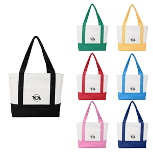 Bán buôn Thêm lớn Heavy Duty Canvas Tote Bag với dây kéo và túi với logo in - Product Image 6