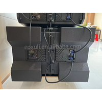 Système audio professionnel à ligne active RM208A RM118A, double haut-parleur de 8 pouces et caisson de basses amplifié de 18 pouces pour scène et spectacle
