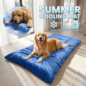 Alfombra Refrescante de Verano para Mascotas, de Seda de Hielo, Transpirable y Lavable, para Perros - Product Image 3