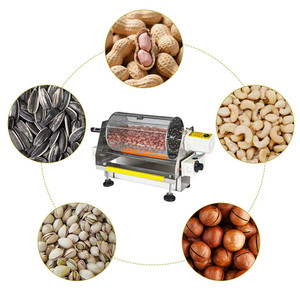 เครื่องคั่วถั่วขนาดเล็กเชิงพาณิชย์ ปรับความเร็วได้ ใช้ไฟฟ้า - Product Image 1