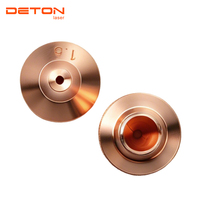 Vente en gros d'usine, buse laser 3D DETON M8, buse en cuivre haute précision, calibre 0,8-3,5 mm pour machine de découpe de tuyaux au laser