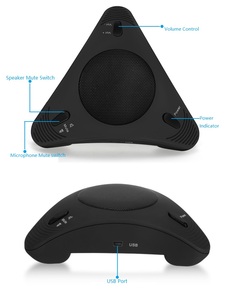<span class=keywords><strong>Altavoz</strong></span> para Conferencias <span class=keywords><strong>USB</strong></span>, <span class=keywords><strong>Altavoz</strong></span> para Conferencias VOIP sin Controladores, Micrófono y <span class=keywords><strong>Altavoz</strong></span> para Conferencias 360 °   Micrófono <span class=keywords><strong>USB</strong></span> Omnidireccional - Product Image 6