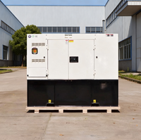 Für Stromversorgung: 3-Phasen 15kVA-60kVA Super Leiser Offener Dieselgenerator mit ATS