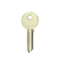 Marché asiatique prix usine conception personnalisée Ul050 maison clé vierge Nickel argent métal clés ébauches pour serrure à cylindre