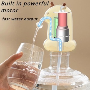 Nouvelle pompe à eau électrique, dispositif intelligent de régulation de la pression d'eau, distributeur d'eau électrique de dessin animé, mini distributeur d'eau entièrement automatique - Product Image 4