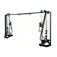 Máquina de Poleas Cruzadas Comercial, Doble Polea Ajustable, Multifunción, Entrenamiento de Fuerza para Todo el Cuerpo, Equipo de Gimnasio, OEM