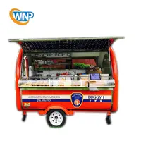 WNP รถบรรทุกอาหารแช่แข็งโยเกิร์ตรถเข็น/Street อาหารรถ/Fast Food Cart กาแฟรถบรรทุกสำหรับขาย