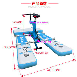 Vélo aquatique monoplace pour le tourisme et le fitness, fourni directement par l'usine – Accessoire de paddleboard - Product Image 4