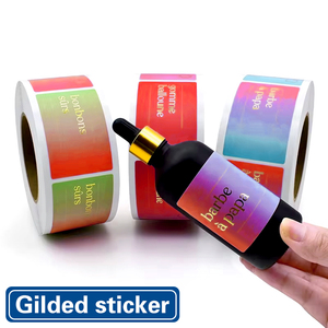 Etichette Adesive Impermeabili in Vinile <span class=keywords><strong>per</strong></span> Confezioni di Cosmetici di Produzione Propria Stampa UV Personalizzata <span class=keywords><strong>per</strong></span> <span class=keywords><strong>Bottiglie</strong></span> di Profumo e Parrucche Dimensioni Su Misura - Product Image 3