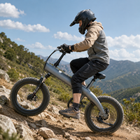 Vélo Électrique Tout-Terrain Adulte 20 Pouces à Pneus Larges (Fat Tire) – Stock UE/USA – Autonomie 45 km – Vélo Urbain Électrique Rechargeable
