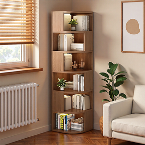 Buffets en bois, armoires de rangement, meubles d'angle modernes avec porte - Product Image 5