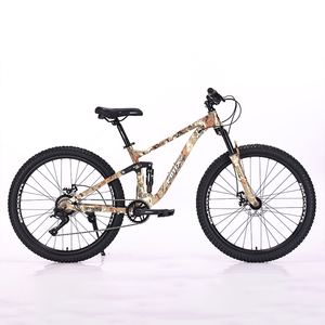 <span class=keywords><strong>Bicicleta</strong></span> de Montaña China Económica de 29 Pulgadas, de Acero al Carbono, con Suspensión Completa y Frenos de Disco - Product Image 1
